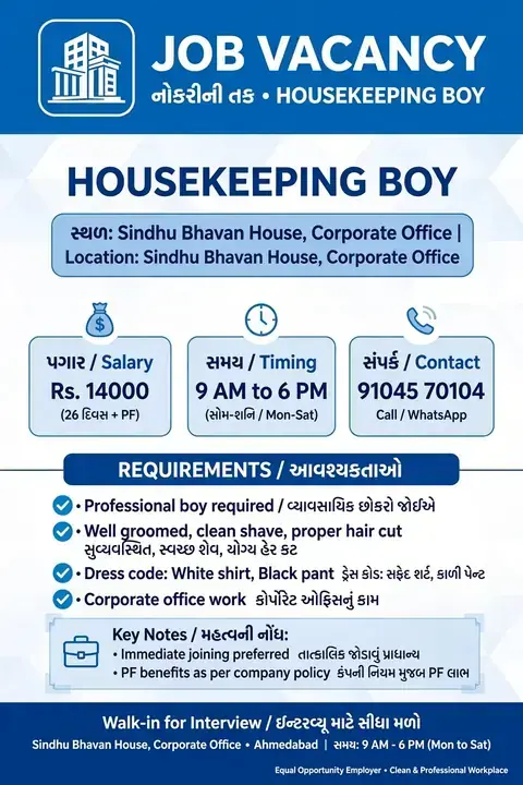 HOUSEKEEPING BOY