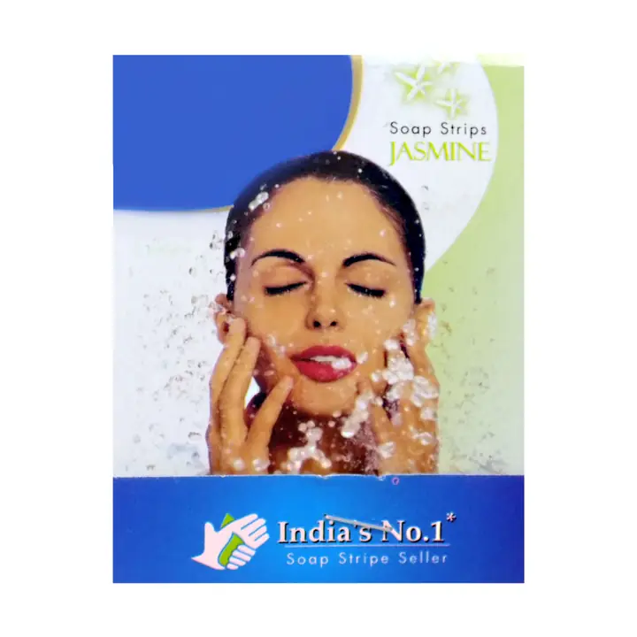 Fresh Paper Soap Strips Traveling Hand Wash With Jasmine Fragrance (100pc)