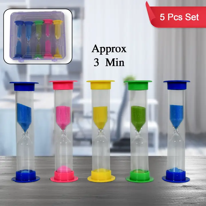 Sand Timer Plastic Hourglass Sand Glass Toy Sand Clock For Kitchen Office School And Brushing Teeth