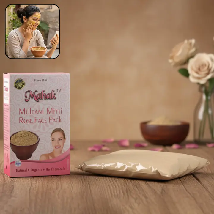 Herbal Multani Mitti Rose Based Face Pack 80 g
