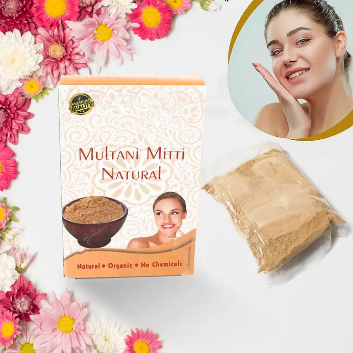 100gram Herbal Tan Removing Multani Mitti Face Pack For Skin Care Age Group