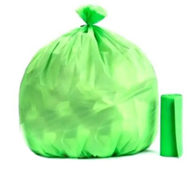 Green Compostable Corn Starch Garbage Bags (17 X 19)