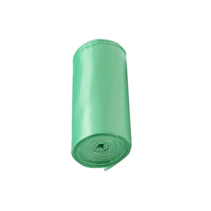 Bio-degradable Eco Friendly Garbage Trash Bags Rolls (19 X 21) (Green)