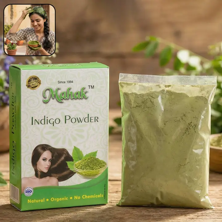 Natural Indigo Powder For Traditional Hair Care 80 g