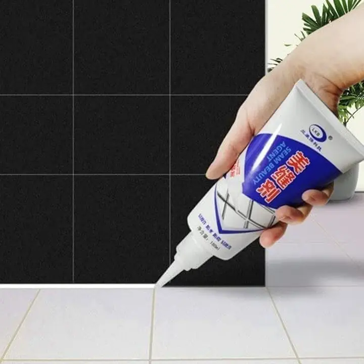 Waterproof Tile Gap Crack Grout Filler Water-resistant Silicone Sealant For DIY Home Sink Gaps