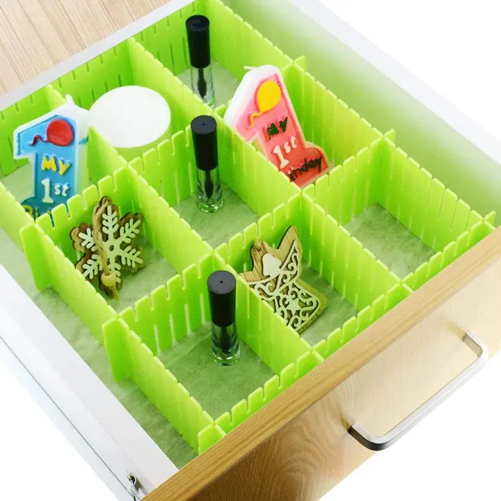 Adjustable Drawer Organizer And Kitchen Board Divider