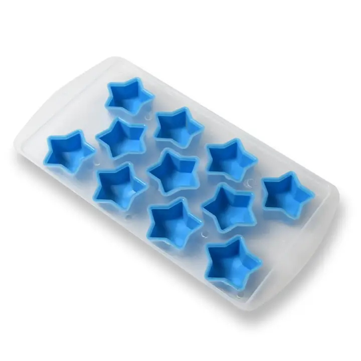 Silicone Mold Ice Cube Tray Creative Sweet Multi Type Ice Tray Buckets Ice Cube Trays Multi Fruit (1 Pc)