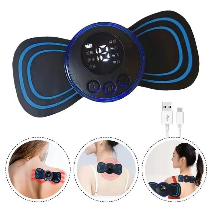 Portable USB Neck Massager Electric Neck Massager Automatic Massage Enhancer Mini Cervical Massager