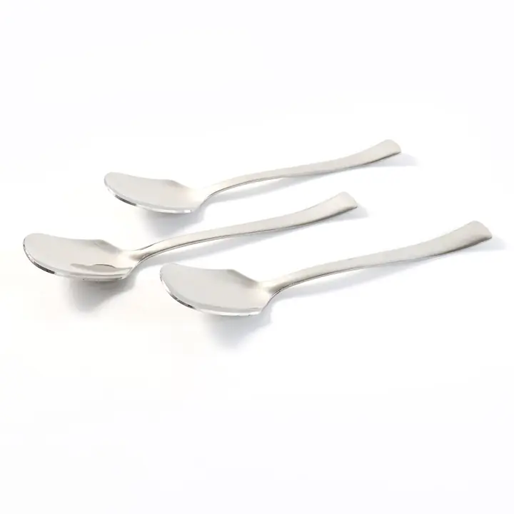 Stainless Steel Ice-cream Spoon - (3 Pc Set)