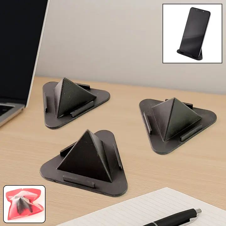 Pyramid Mobile Stand With 3 Different Inclined Angles (3 Pc Set)