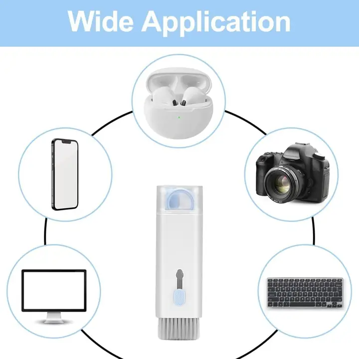 7 In 1 Electronic Cleaner Kit Cleaning Kit For Monitor Keyboard Airpods Screen Dust Brush Including
