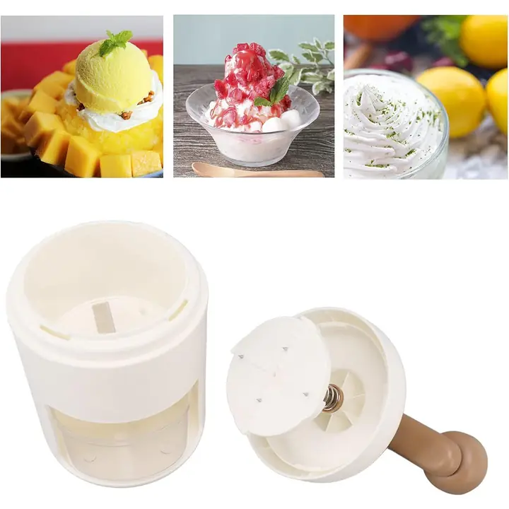 Portable Gola Maker Ice Crusher And Shaved Ice Machine Hand Shaved Ice Machine Manual Fruit