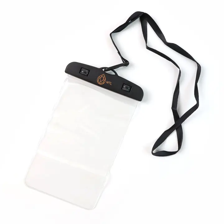 Mobile Cover Pouch Transparent Waterproof Sealed Plastic Smartphone Protective Pouch Coverbag For