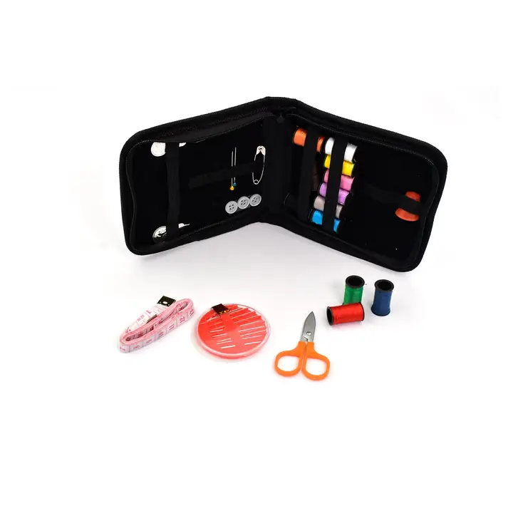 33pc Purse Sewing Set For Carrying Various Sewing Items And Stuffs In It.