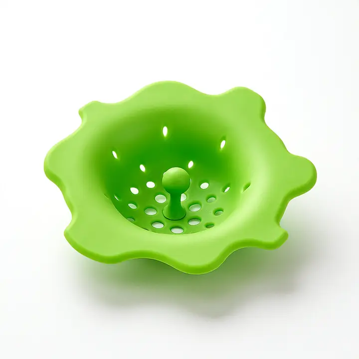 Flexible Silicone Sink Strainer Drain Hair Catcher