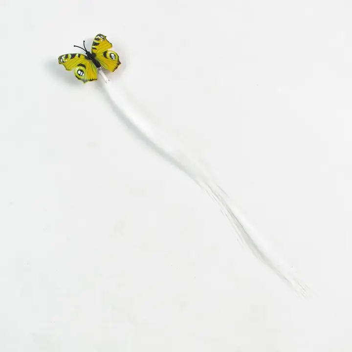 LED Butterfly Hair Braid Clip (Mix Color 1 Pc)
