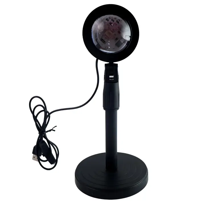 4 Colors Sunset Lamp Sunset Projection Lamp LED Night Lights