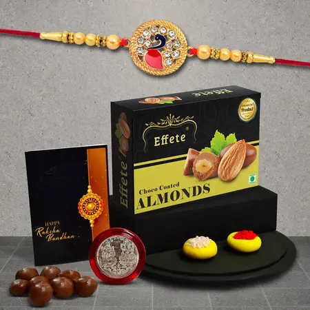 Rakhi Kit With Card Roli Chawal Coin