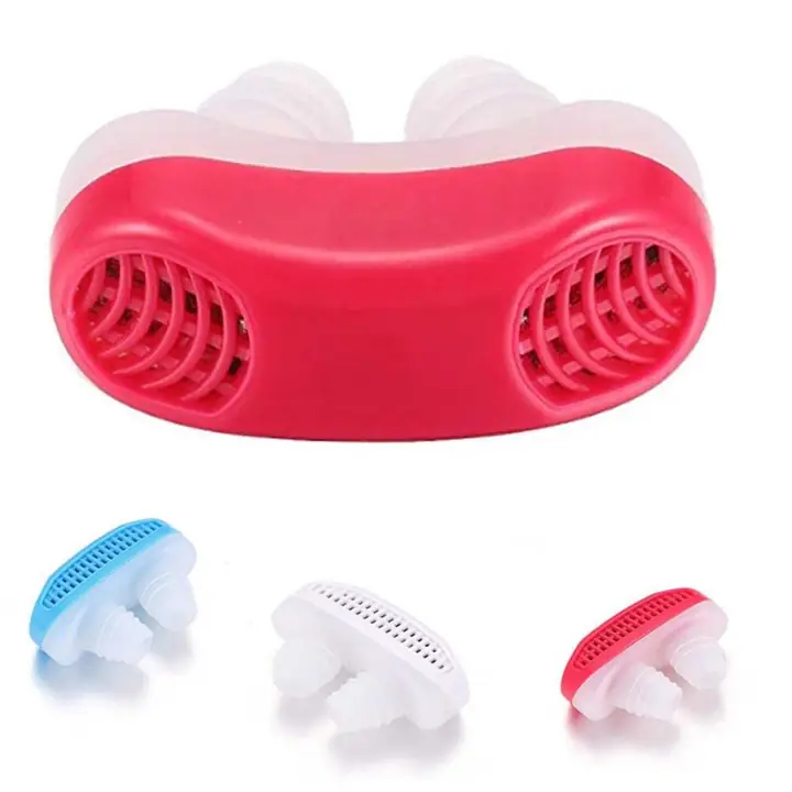 - 2 In 1 Anti Snoring And Air Purifier Nose Clip For Prevent Snoring And Comfortable Sleep