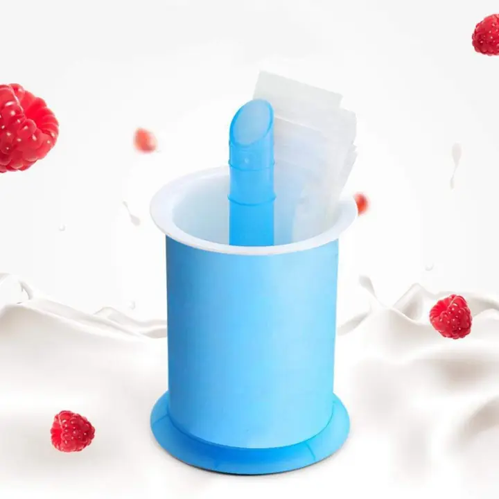 Homemade Popsicle Maker Manual Ice Cream Machine With Approx 20 Pcs Packing Bag Popsicle Mold