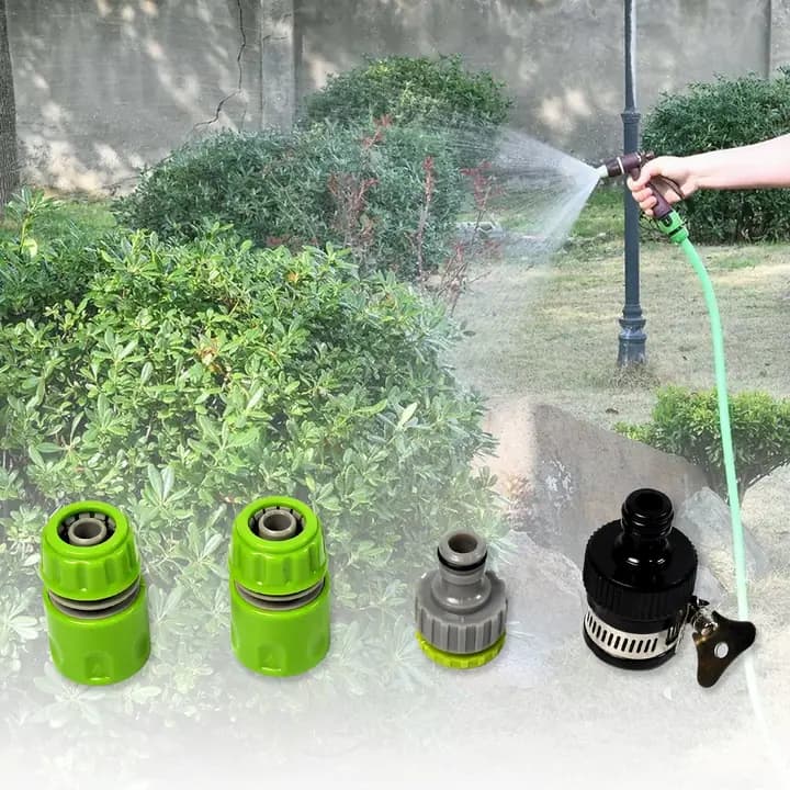 Water Spray Nozzle Hose Sprayer High Pressure Long Range Zinc Alloy Rotatable For Gardening Spray