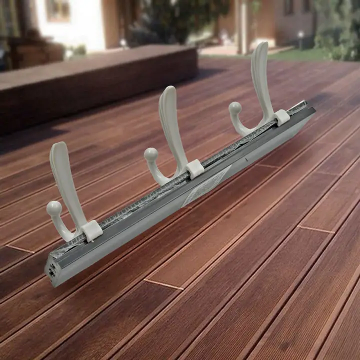 Cloth Hanger Wall Door Hooks Rail For Hanging Clothes For Hanging Hook Rack Rail Extra Long Coat
