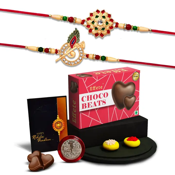 Festival Rakhi Pack With Designer Rakhis Choco Beats