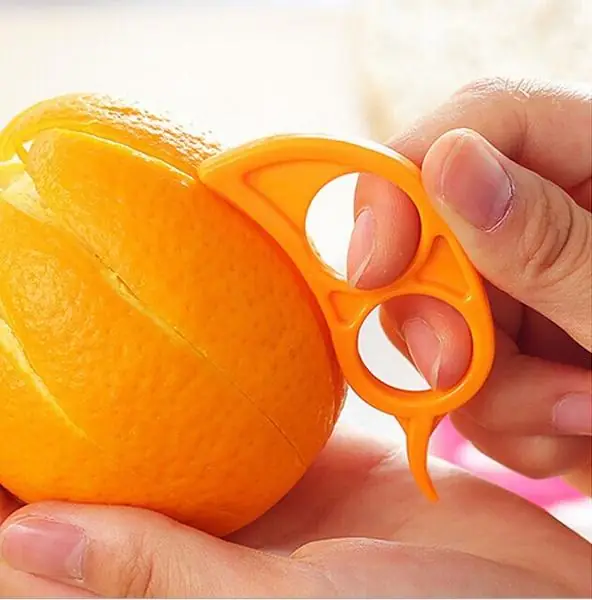 Snail Barker Creative Ring-shaped Ingenious Peeling Orange