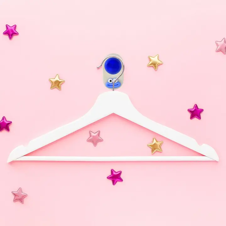 Cartoon Colorful Hooks Simple Ball Shape Hook Self-adhesive (1 Pc)