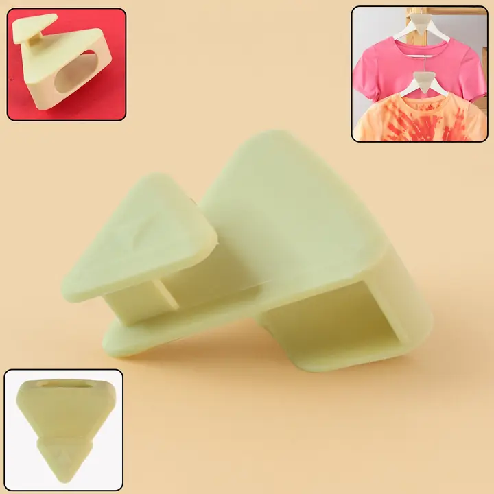 Multi-functional Plastic Triangle Hanger Connector Hooks (1 Pc)