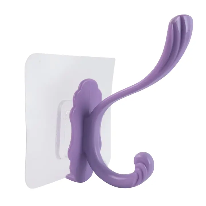 Self-adhesive Heavy Duty Decorative Wall Hook (1 Pc)