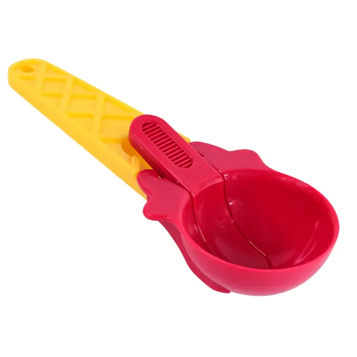 1-piece Plastic Ice Cream Watermelon Scooper With Trigger Dipper