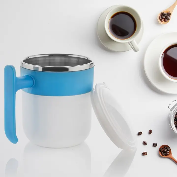 Stainless Steel Lid Cover Hot Coffeetea Mug Hot Insulated Double Wall Stainless Steel Coffee And (1 Pc)