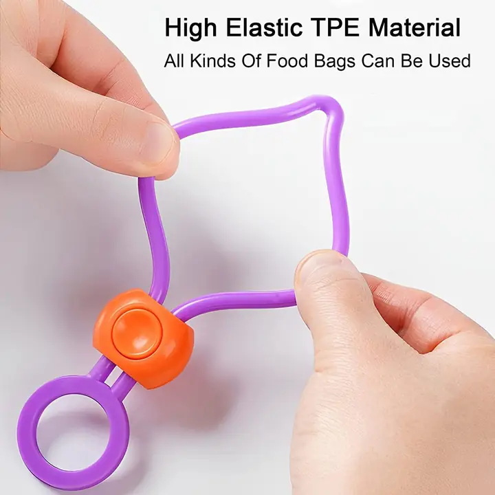 Bag Clips Food Clips Multi-purpose Sealer Reusable Cable Ties Cord Organizer Bag Clips Food Clips (1 Pc)
