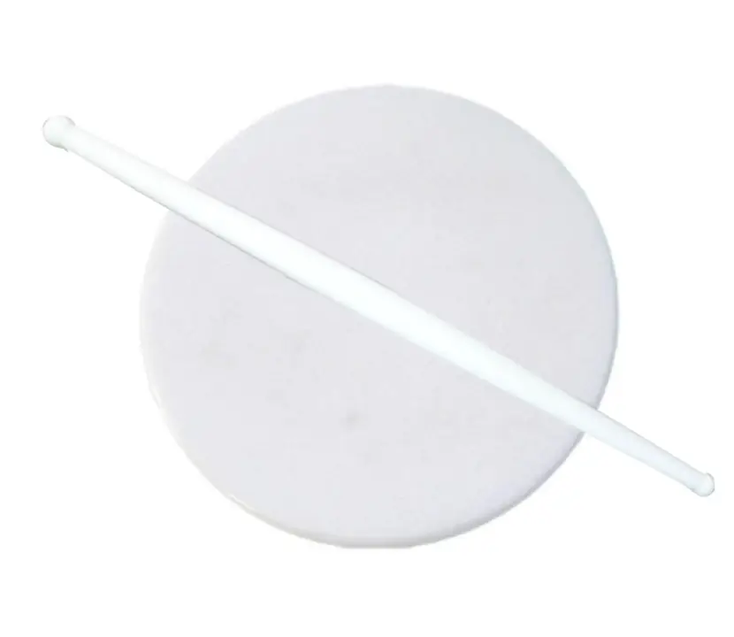 White Plastic Rolling Belan For Chapati Making