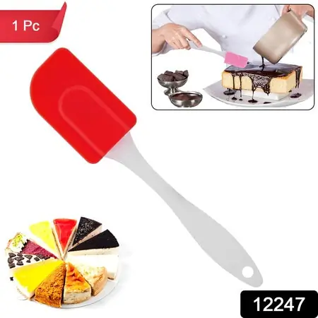 Silicone Cooking Spatula For Baking (1 Pc 18 Cm)