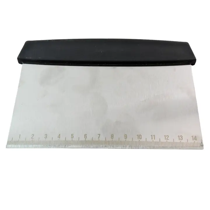 Premium Stainless Steel Dough Scraper (1 Pc)