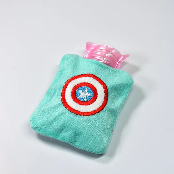 Captain Americas Shield Small Hot Water Bag With Cover For Pain Relief Neck Shoulder Pain And Hand