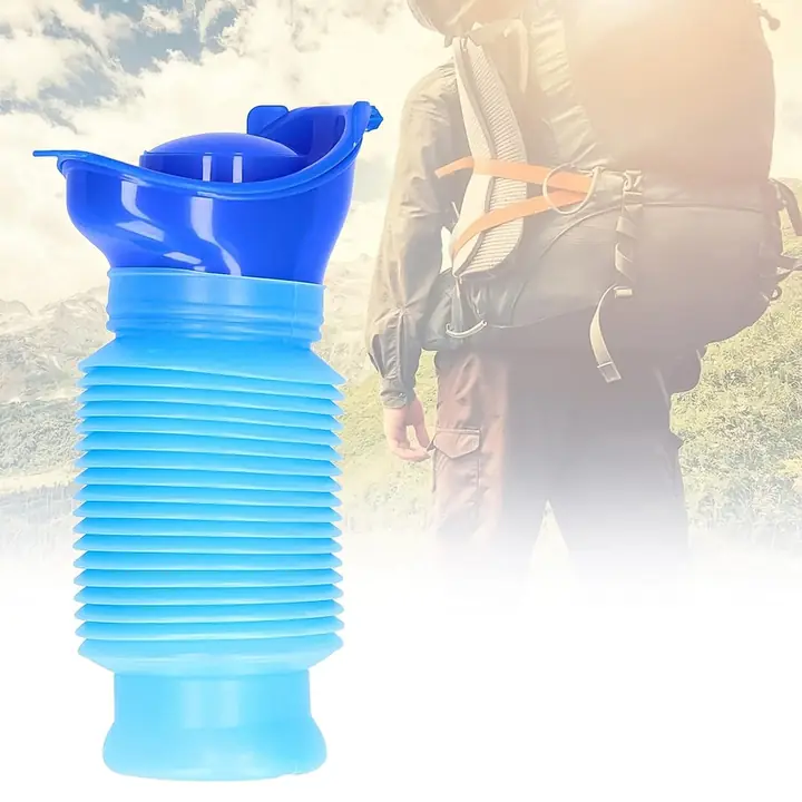 Urinal Foldable Portable Wee Bottle (750 ml 1 Pc)