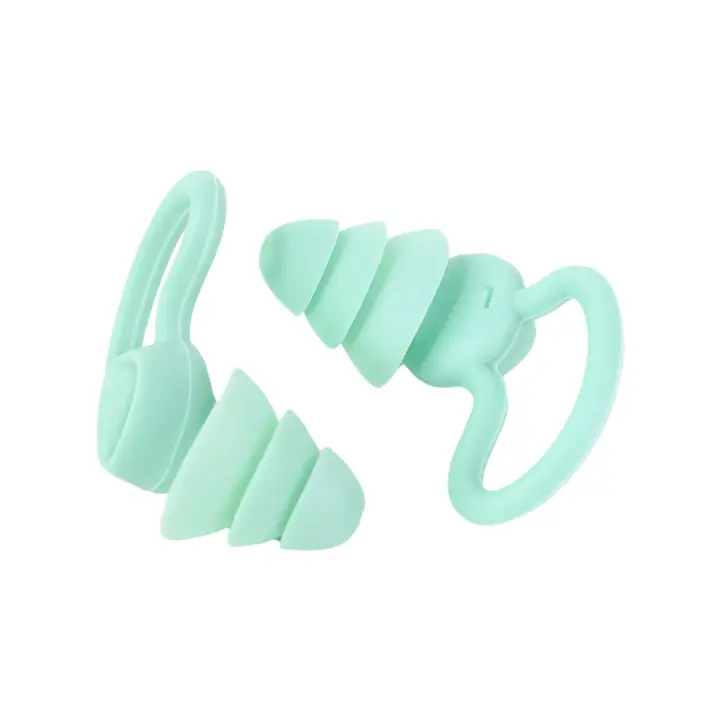 Premium Layered Silicone Noise Reduction Earplugs (1 Pair)