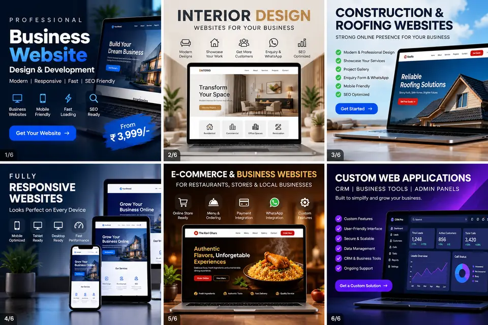 Professional Business Website Development