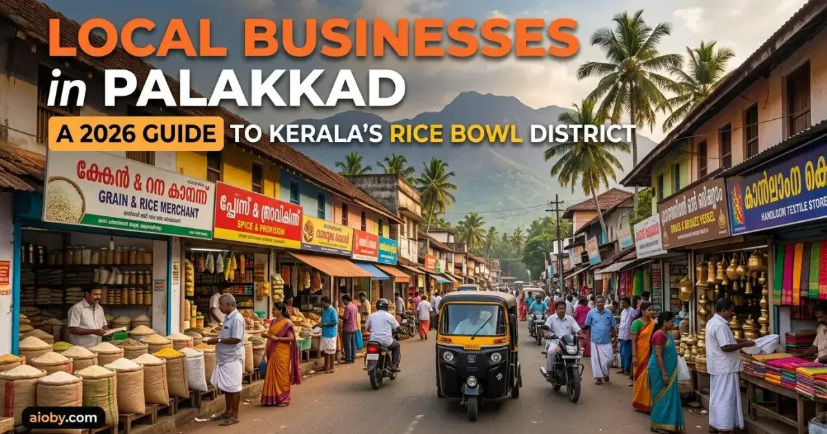 Local Businesses in Palakkad — A 2026 Guide to Kerala's Rice Bowl District