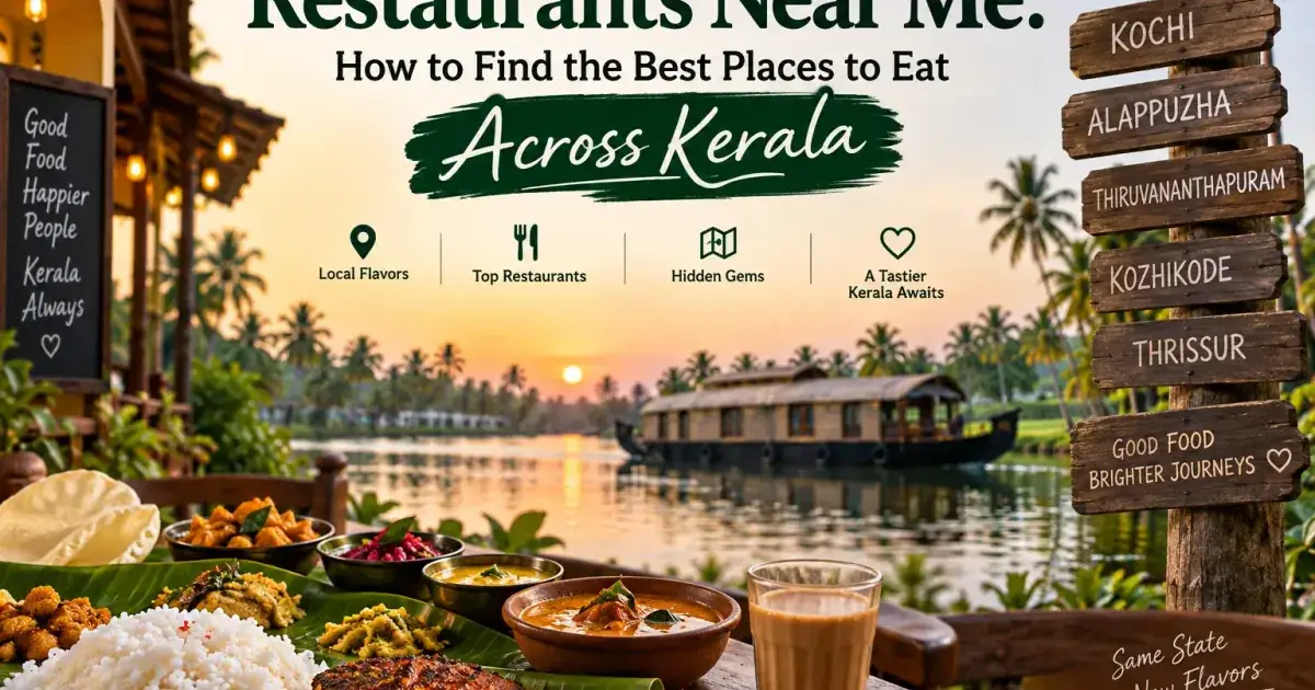 Restaurants Near Me: How to Find the Best Places to Eat Across Kerala