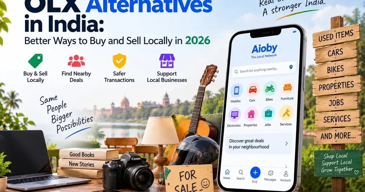 OLX Alternatives in India: Better Ways to Buy and Sell Locally in 2026