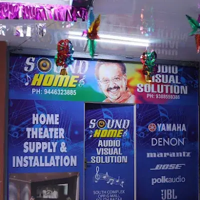 Sound Home Audio Visual Solutions | Home Theatre | Projector | Recliner Chair | Sound System | Settings In Kannur logo