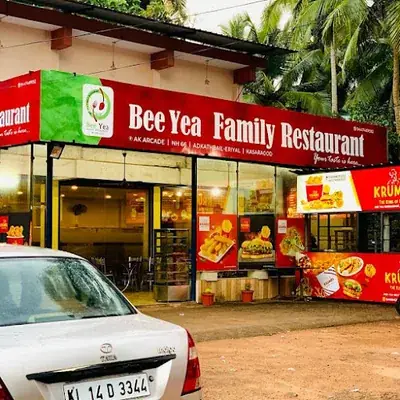 Bee yea family restaurant logo