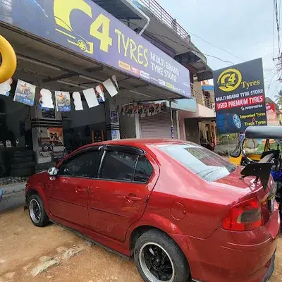C4 Tyres logo