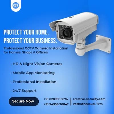 Creative Cctv Camera Installation And Service Trivandrum logo