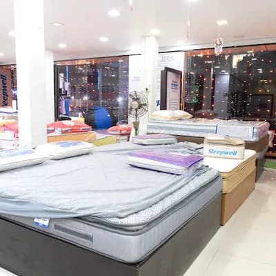 Sleepwell World Bed Store logo