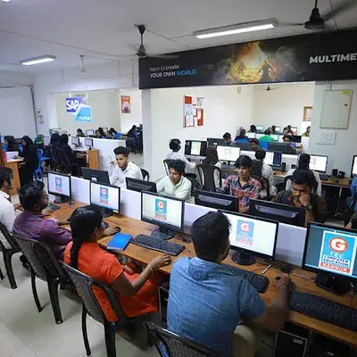 G Tec Computer Education Kannur|Accounting|Sap|Tally|Digital Marketing|Multimedia|Interior Design|Mobile Technology|Aws Iccna logo